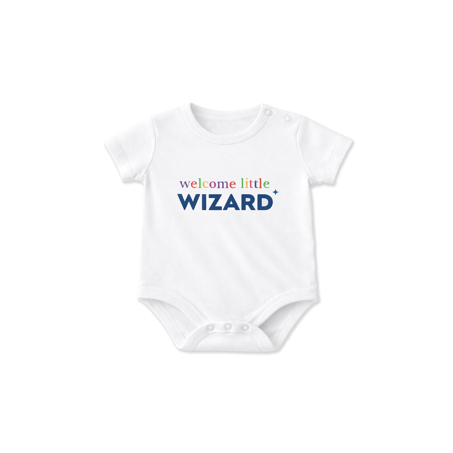 Baby romper (Welcome Little Wizard ) - US