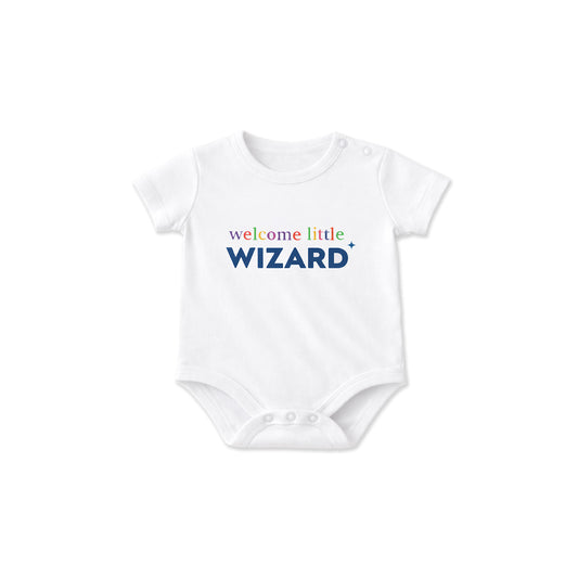 Baby romper (Welcome Little Wizard ) - US